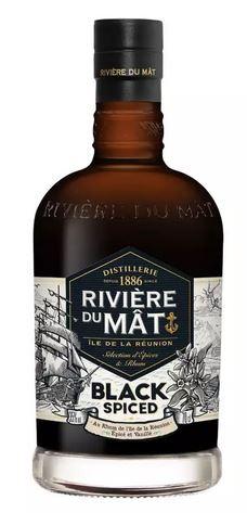 Rhum Black Spiced Riviere Du Mat 70cl 35 % vol 13,95€