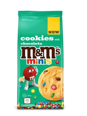 M&M Minis Chocolate Cookies 180g 2,45€