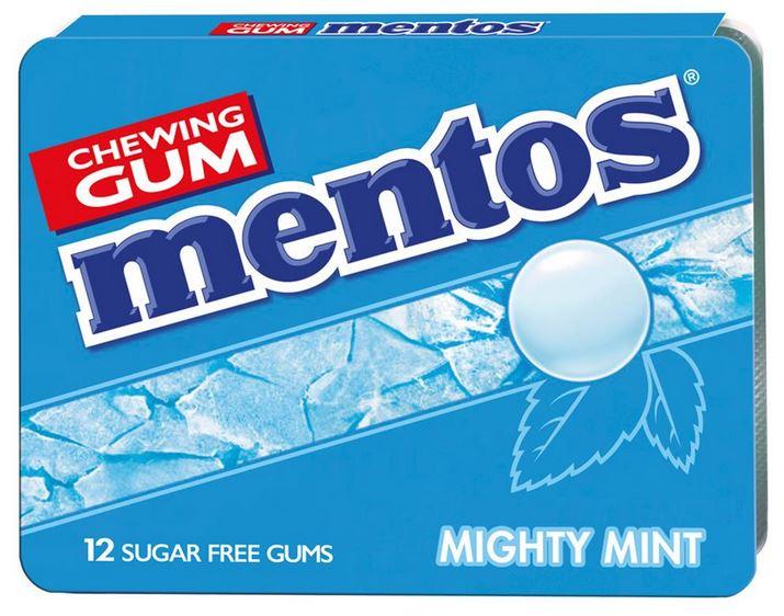 Mentos Gum Mighty Mint 17.5g 1,25€