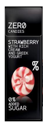 Zero Candies Fraise Yoghurt Clip Box 32g 1,20€