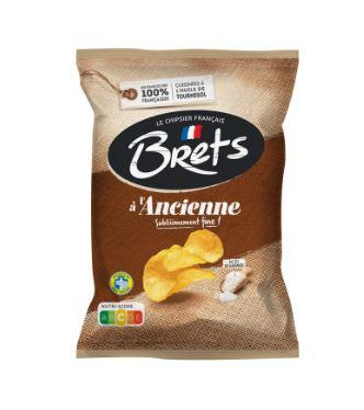 Brets Chips Saveur Nature Ancienne 125g 2,80€