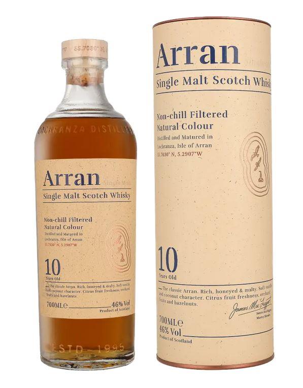 Arran 10 Years + Gb 70cl 46° 37,40€
