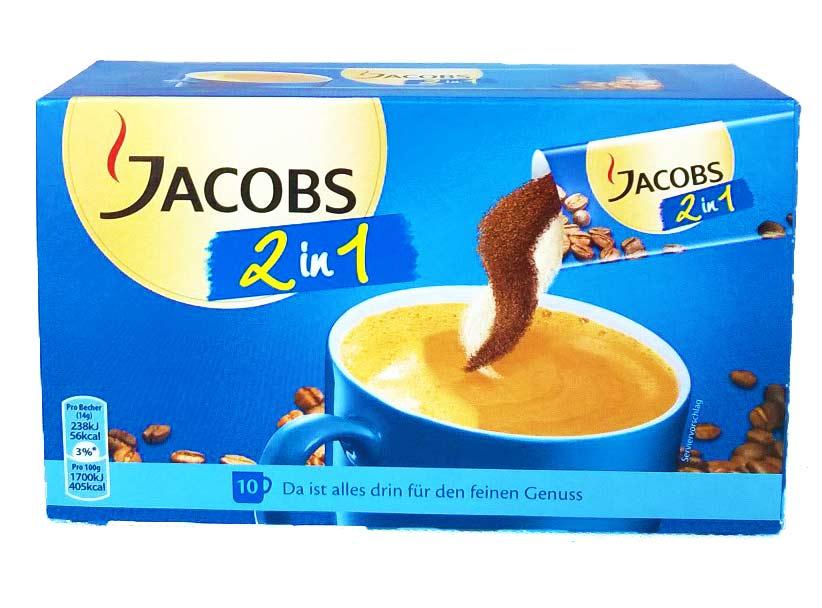 Jacobs 2 In 1 124g 2,35€