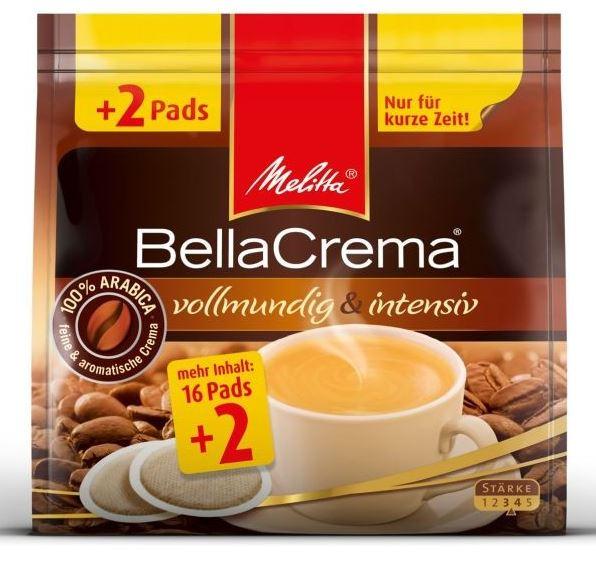 Melitta Bella Crema V&I Pads 30p 201g 2,45€