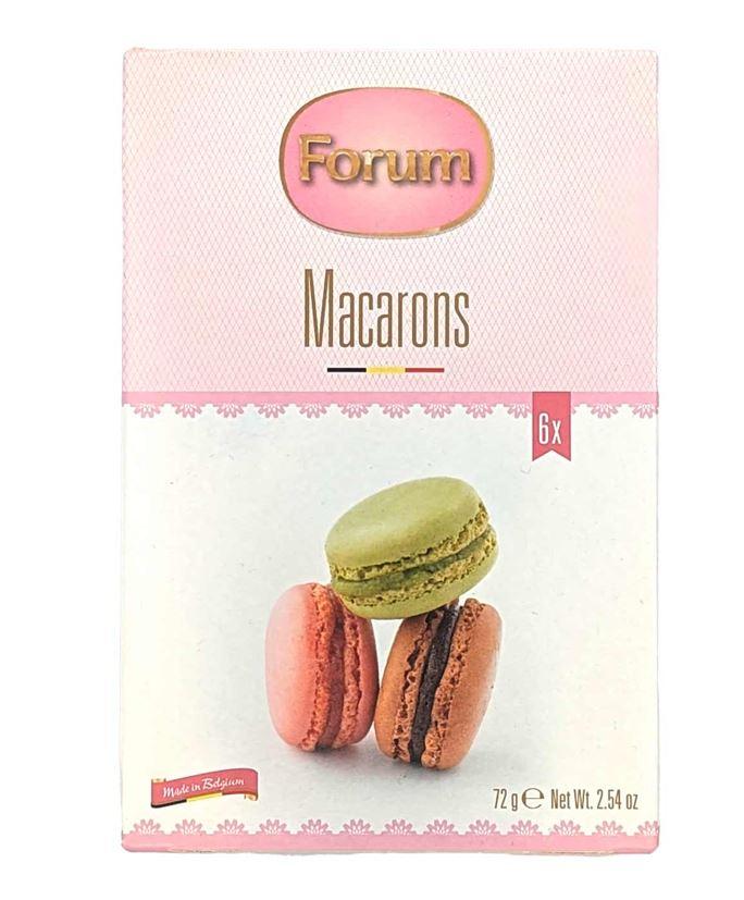 Macarons Fraise Pistache Chocolat 72g 4,95€