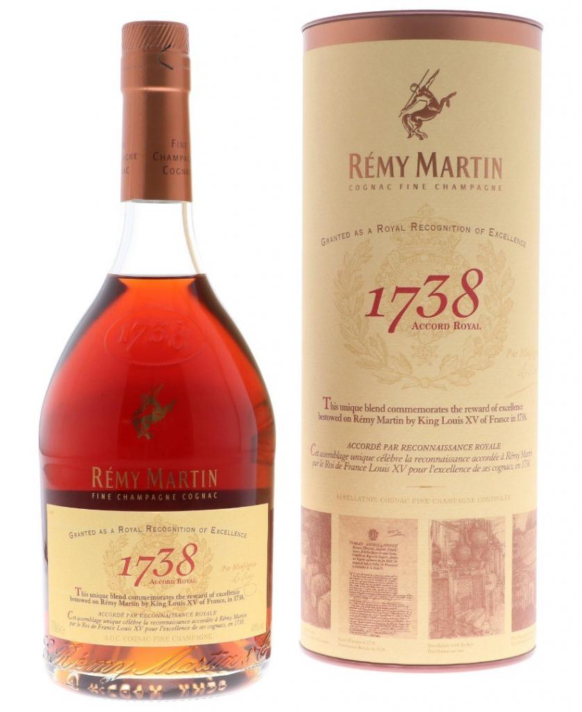 Remy Martin Royal 1738 70cl 40 % vol 49,95€