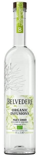 Belvedere Organic Infusions Pear & Ginger 70cl 40 % vol 18,95€