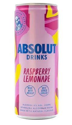 Absolut Raspberry Lemon 25cl 5 % vol 4,50€