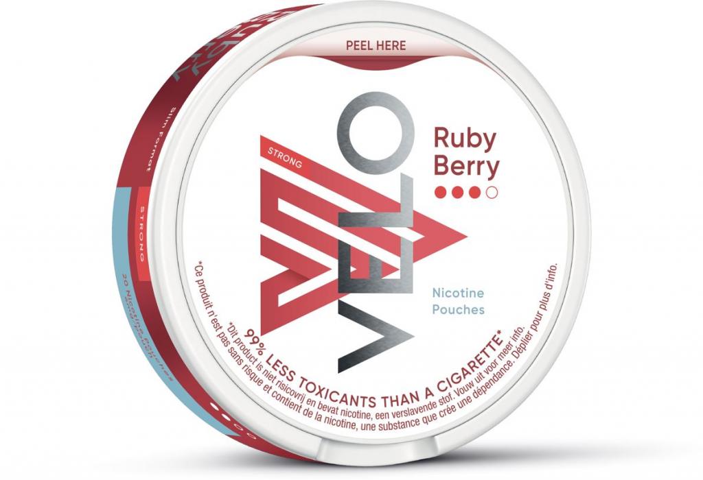 Velo Ruby Berry 10mg Slim 20 5,00€