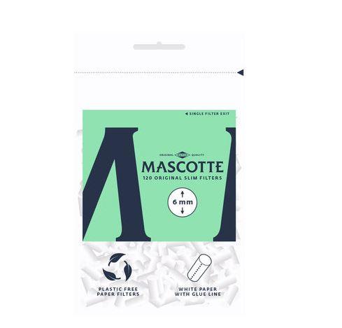 Mascotte Ori Slim Paper Filters 120 6mm 1,50€