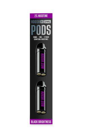 Hoosh X Pods Black Brightness X2 (2ml)2% 8,95€