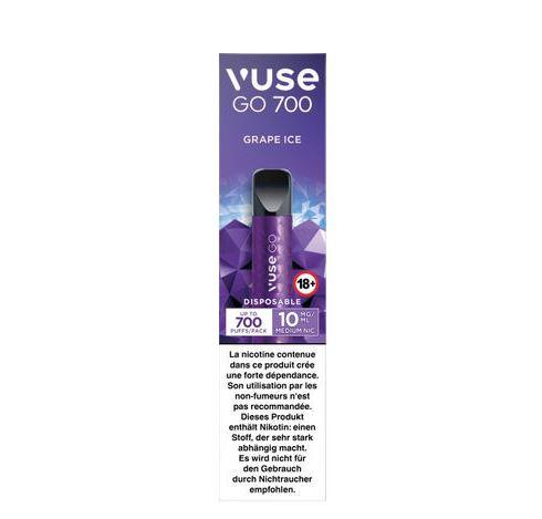 Vuse Go 700 Grape Ice 10mg 9,00€