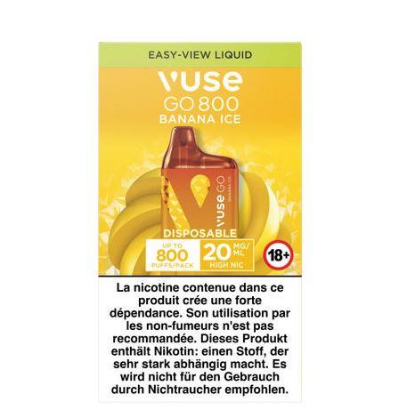 Vuse Go 800 Banana Ice 20mg 9,50€