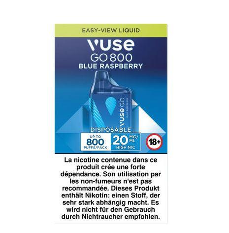 Vuse Go 800 Blue Raspberry 20mg 9,50€