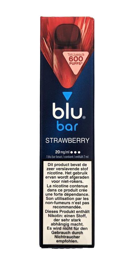 Blu Bar Strawberry 20mg 8,50€