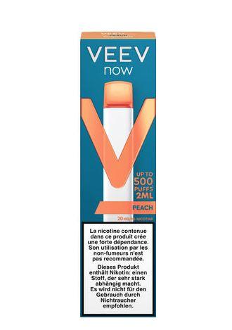 Veev Now Peach  20ml-2ml 500 Puff 7,95€