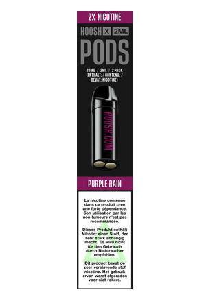 Hoosh X Pods Purple Rain X2(2ml) 2% 8,95€