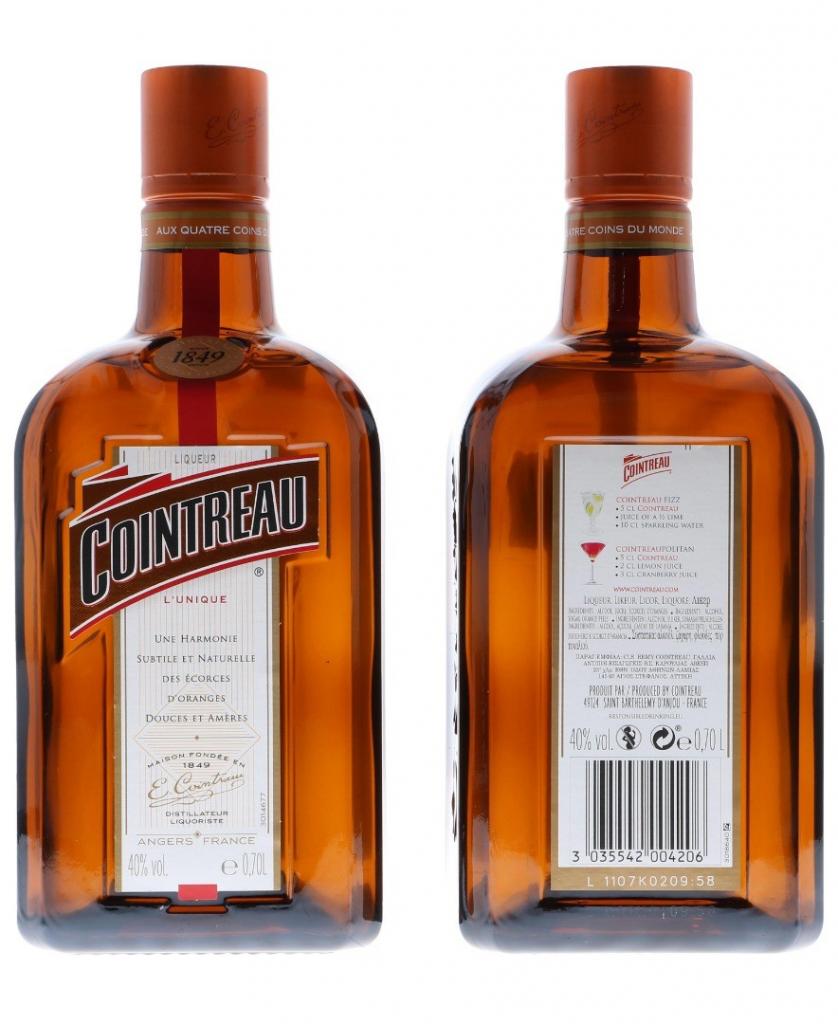 Cointreau 70cl 40 % vol 12,95€