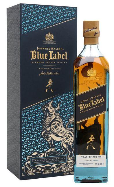 Johnnie Walker Blue L. Chinese Ny Ed. 2021 Of Ox 70cl 40 % vol 289,00€