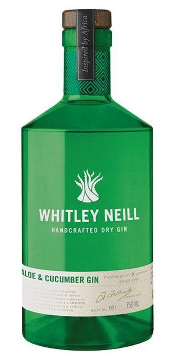 Whitley Neill Aloe & Cucumber 70cl 43° 19,95€