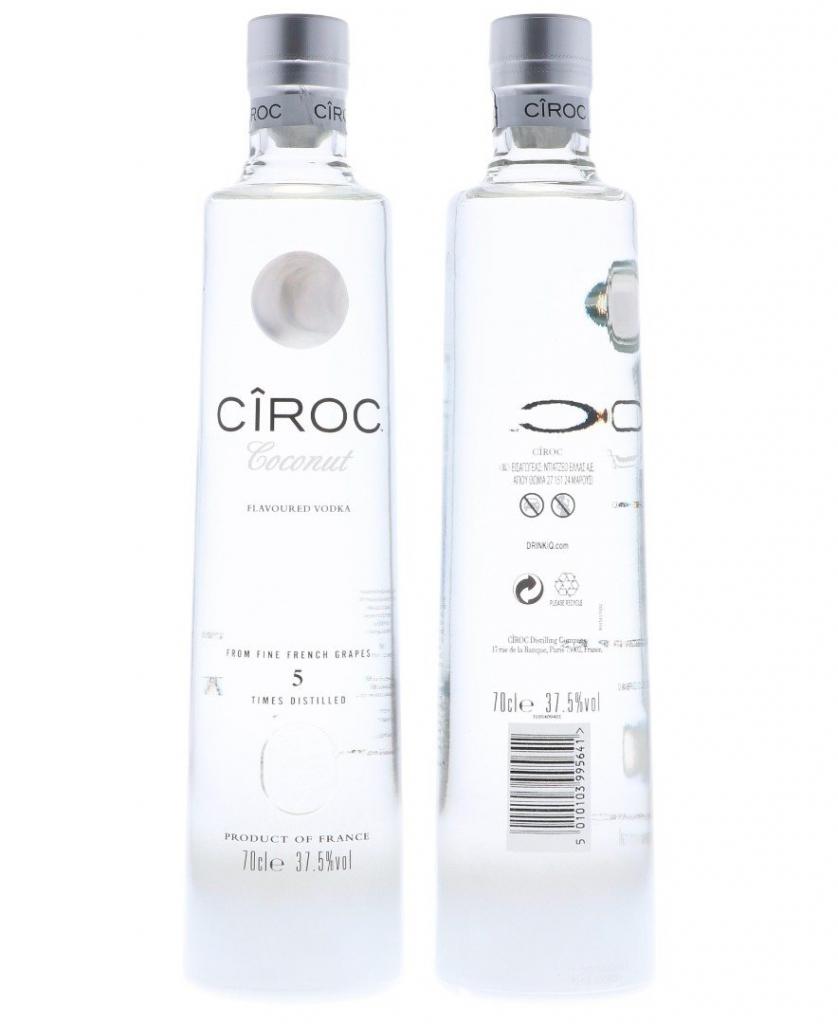 Ciroc Coconut Carton De 6 Bt 70cl 37.5° 120,00€