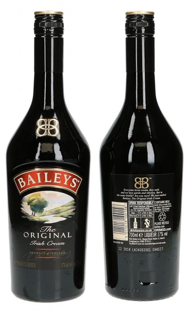 Baileys 70cl 17 % vol 10,95€