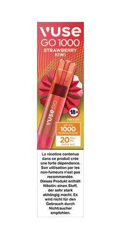 Vuse Go  Pen 1000 Strawberry Kiwi 20mg 8,50€