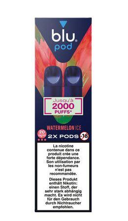 Blu Bar Pods Watermelon 20mg 2pods/2ml 8,50€
