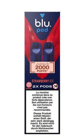 Blu Bar Pods Strawberry 20mg 2pods/2ml 8,50€
