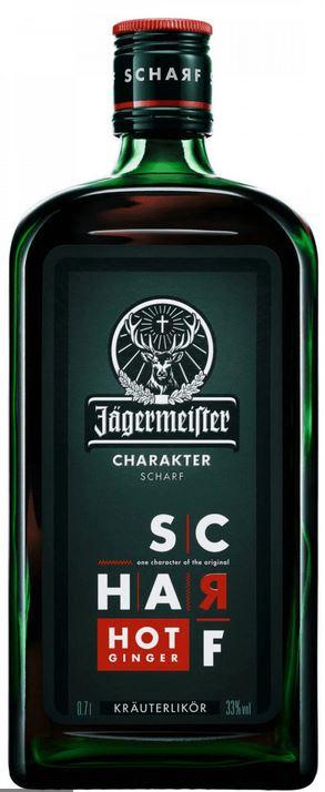 Jägermeister Scharf Spiced Ginger 70cl 33 % vol 12,65€