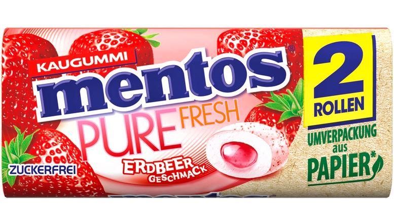 Mentos Gum Erdbeere 2er Duo 31g 1,90€