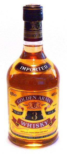 Golden Arms Whisky 70cl 40 % vol 7,95€