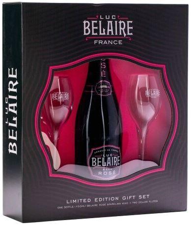 Luc Belaire Rare Rose + 2 Verres + Gb 75cl 12.5 % vol 22,50€