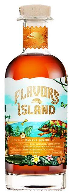 Flavors Island Banana Beach 70cl 38 % vol 23,50€