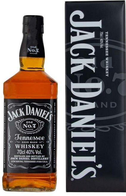 Jack Daniels Metal Tin Gb 70cl 40 % vol 20,75€