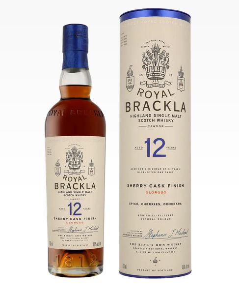 Royal Brackla 12 Years Sherry Cask Finish Oloroso 70cl 40 % vol 49,95€