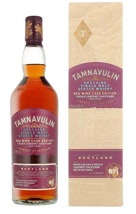 Tamnavulin Red Wine Finish Cabernet Sauvignon + Gb 70cl 40° 23,95€