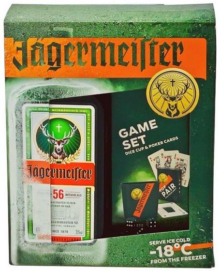 Jägermeister + Game Set 70cl 35 % vol 16,50€
