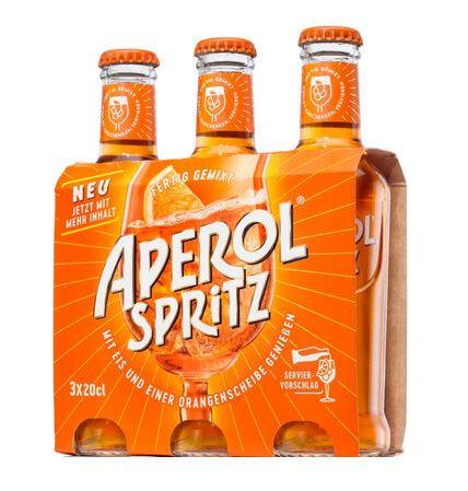 Aperol Spritz 3er Pack 20cl 9° 8,95€
