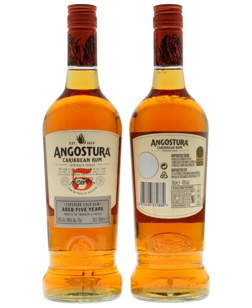 Angostura Gold 5 Years 70cl 40 % vol 17,95€