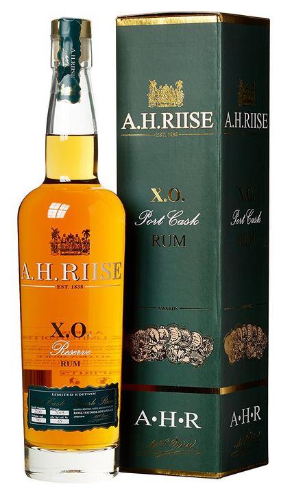 A.H.Riise X.O. Reserve Port Cask Limited Ed + Gb 70cl 45 % vol 45,70€