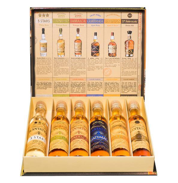 Plantation Experience Giftpack Bottles) 60cl (6x10cl 41.2 % vol 43,95€