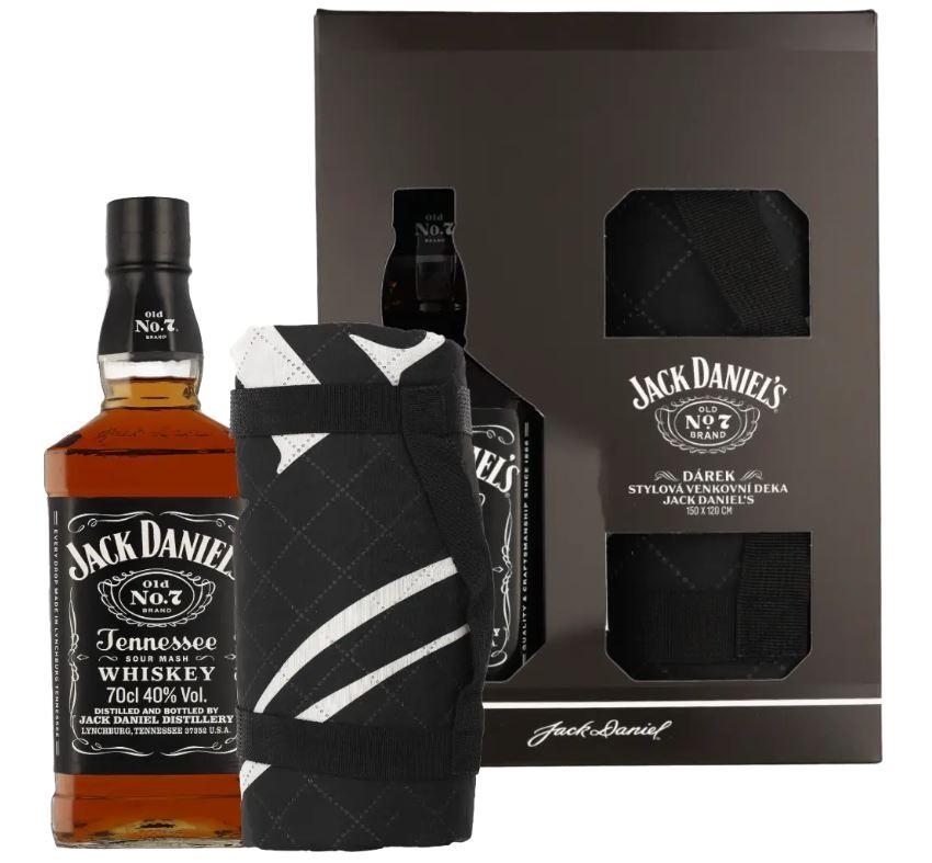 Jack Daniels + Blanket 70cl 40 % vol 28,95€