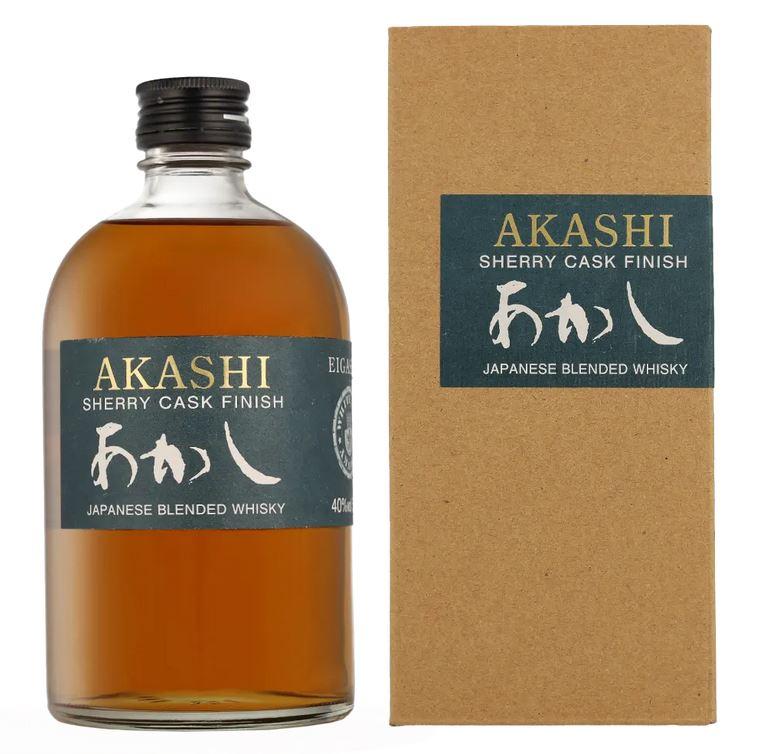 Akashi Meisei Deluxe Sherry Cask + Gb 50cl 40° 35,90€