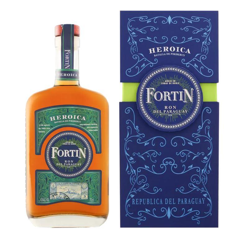 Fortin Heroica Ron Anejo Del Paraguay + Gb 70cl 40° 34,95€