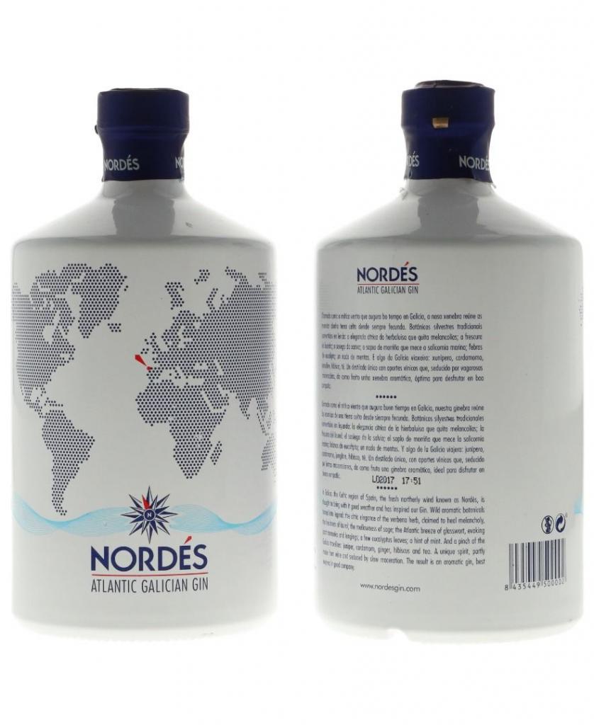 Nordes Atlantic Galician Gin 70cl 40° 24,95€