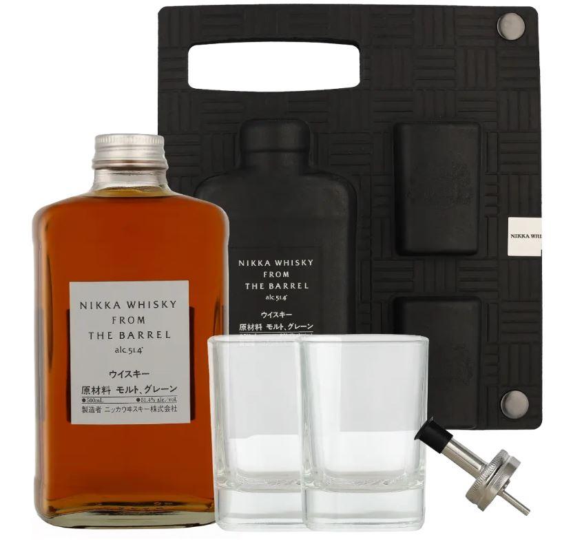Nikka From The Barrel Pourer + 2 Glasses 50cl 51.4° 46,95€