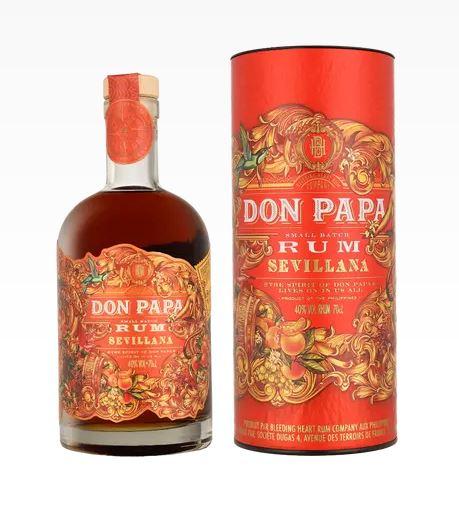 Don Papa Sevillana Cask + Gb 70cl 40 % vol 179,00€