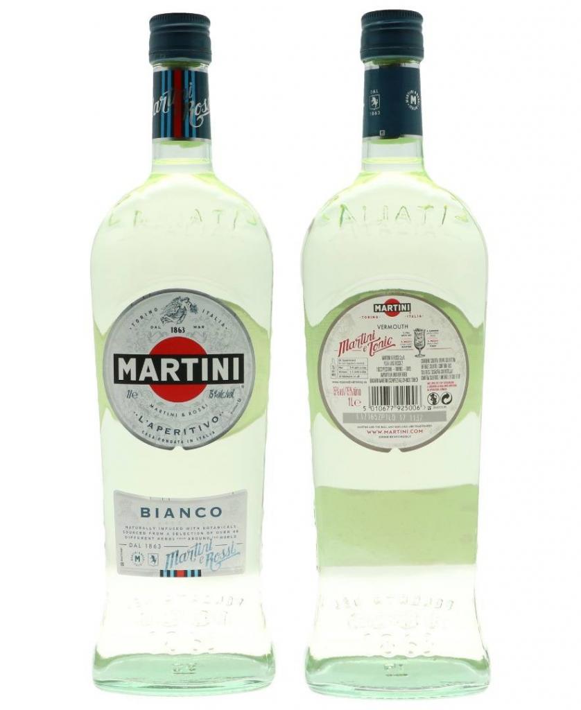 Martini Bianco 100cl 15 % vol 8,90€