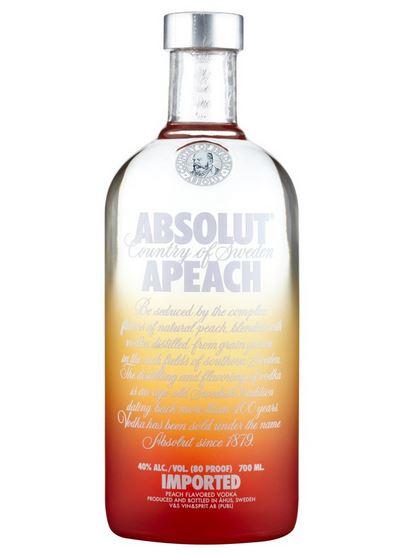 Absolut Peach 70cl 38 % vol 15,90€